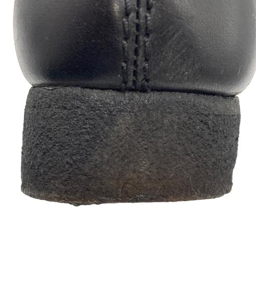 CLARKS ORIGINALS（クラークス オリジナルズ）Clarks Originals (クラークス オリジナルズ) レザーワラビーブーツ ブラック サイズ:UK8の古着・服飾アイテム