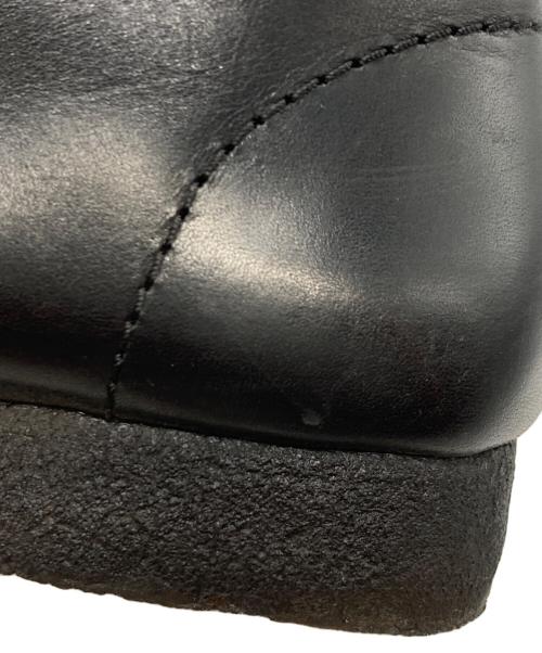CLARKS ORIGINALS（クラークス オリジナルズ）Clarks Originals (クラークス オリジナルズ) レザーワラビーブーツ ブラック サイズ:UK8の古着・服飾アイテム