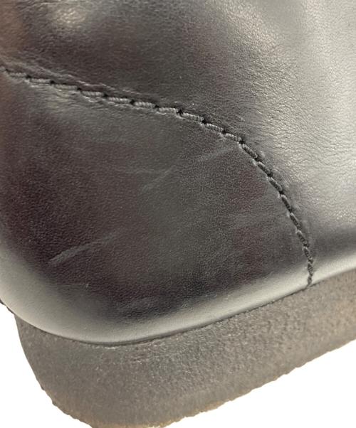 CLARKS ORIGINALS（クラークス オリジナルズ）Clarks Originals (クラークス オリジナルズ) レザーワラビーブーツ ブラック サイズ:UK8の古着・服飾アイテム
