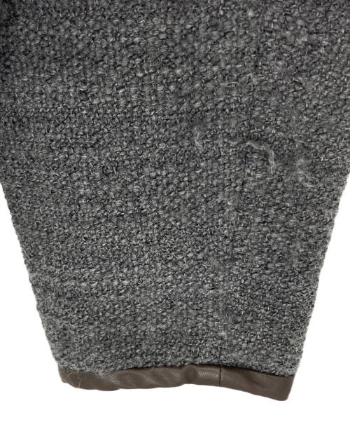 IENA（イエナ）IENA (イエナ) ツイードリボンコート グレー サイズ:38の古着・服飾アイテム