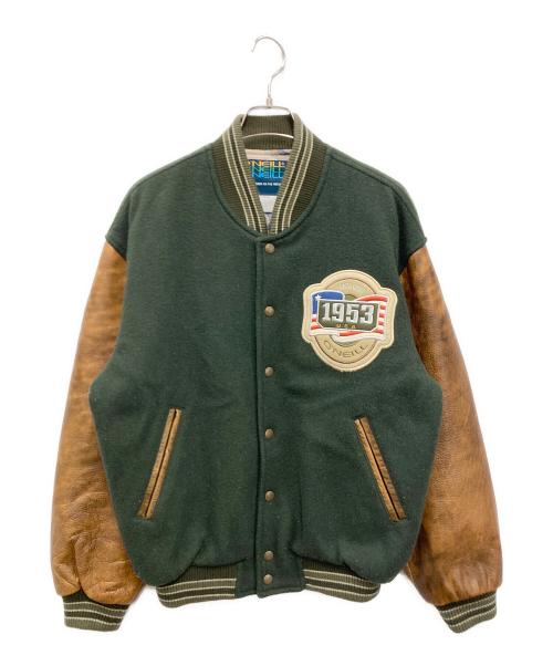 O`NEILL（オニール）O`NEILL (オニール) ［古着］	O`NEILL スタジャン カーキ サイズ:Lの古着・服飾アイテム