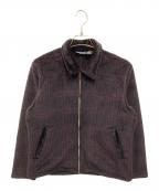 Patagoniaパタゴニア）の古着「［古着］ウルトラプラッシュオーバーシャツ」｜パープル×ブラック