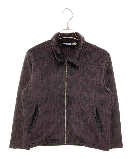 Patagonia（パタゴニア）Patagonia (パタゴニア) ［古着］ウルトラプラッシュオーバーシャツ パープル×ブラック サイズ:Mの古着・服飾アイテム