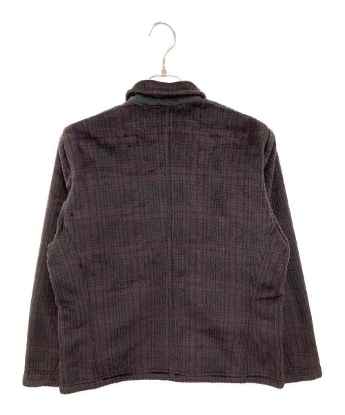 Patagonia（パタゴニア）Patagonia (パタゴニア) ［古着］ウルトラプラッシュオーバーシャツ パープル×ブラック サイズ:Mの古着・服飾アイテム