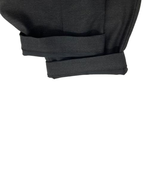 DRAWER（ドゥロワー）Drawer (ドゥロワー) コットンウールツイルサロペット ブラック サイズ:38の古着・服飾アイテム