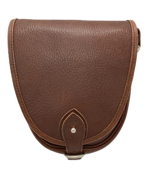 SLOW（スロウ）SLOW (スロウ) bono flap shoulder bag S ブラウンの古着・服飾アイテム