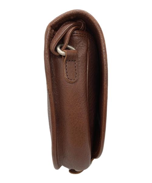 SLOW（スロウ）SLOW (スロウ) bono flap shoulder bag S ブラウンの古着・服飾アイテム