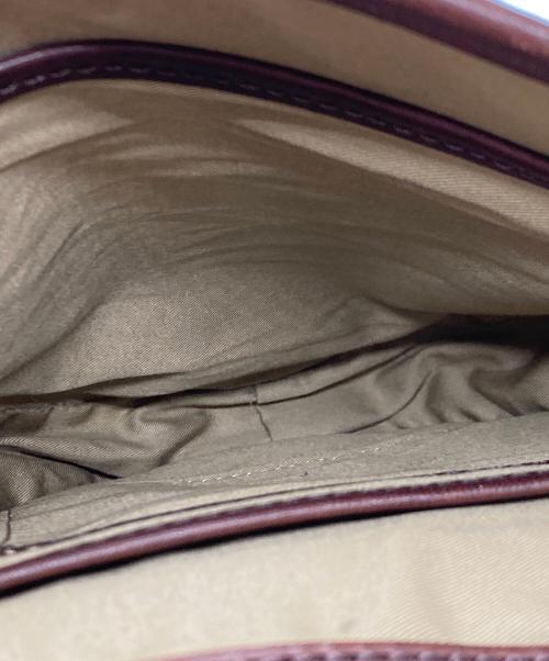 SLOW（スロウ）SLOW (スロウ) bono flap shoulder bag S ブラウンの古着・服飾アイテム