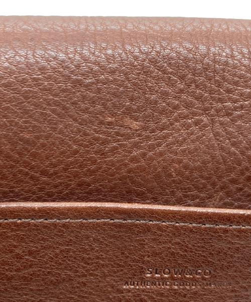 SLOW（スロウ）SLOW (スロウ) bono flap shoulder bag S ブラウンの古着・服飾アイテム