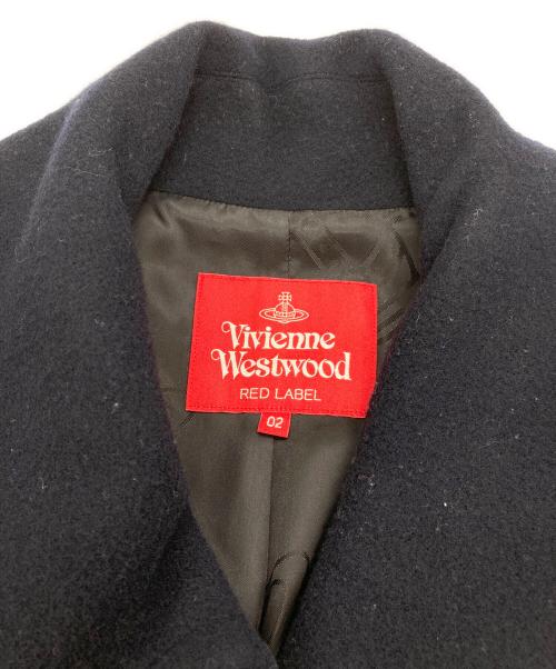 Vivienne Westwood RED LABEL（ヴィヴィアンウエストウッドレッドレーベル）Vivienne Westwood RED LABEL (ヴィヴィアンウエストウッドレッドレーベル) インペリアルモッサコート ネイビー サイズ:02の古着・服飾アイテム