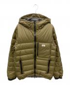nanga white labelナンガホワイトレーベル）の古着「NANGA WHITE LABEL ダウンパーカー」｜オリーブ