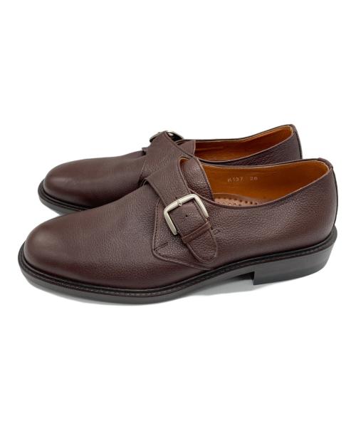 kenford（ケンフォード）kenford (ケンフォード) モンクストラップシューズ ブラウン サイズ:26㎝の古着・服飾アイテム