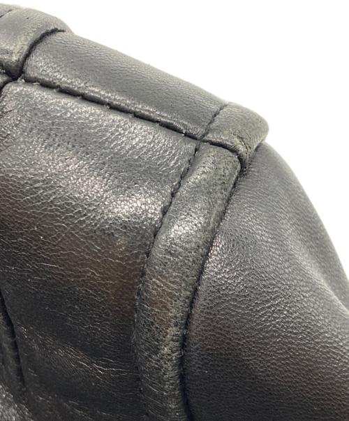 VAN HEUSEN（ヴァンヒューセン/バンヒューゼン）VAN HEUSEN (ヴァンヒューセン/バンヒューゼン) ［古着］VAN HEUSEN レザージャケット ブラック サイズ:Mの古着・服飾アイテム