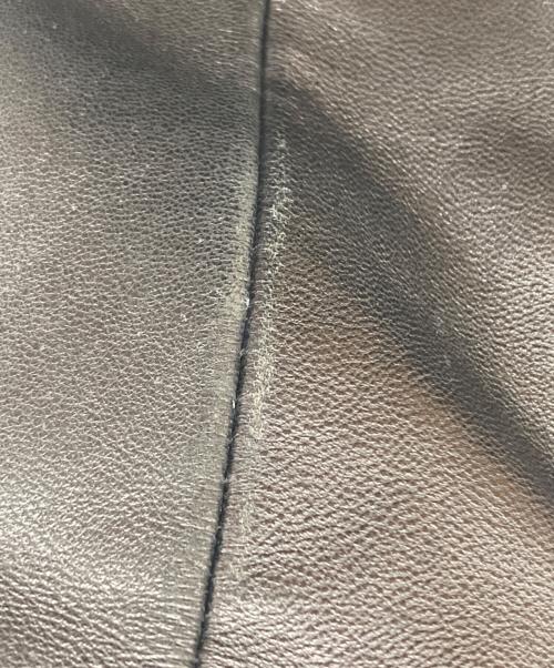 VAN HEUSEN（ヴァンヒューセン/バンヒューゼン）VAN HEUSEN (ヴァンヒューセン/バンヒューゼン) ［古着］VAN HEUSEN レザージャケット ブラック サイズ:Mの古着・服飾アイテム