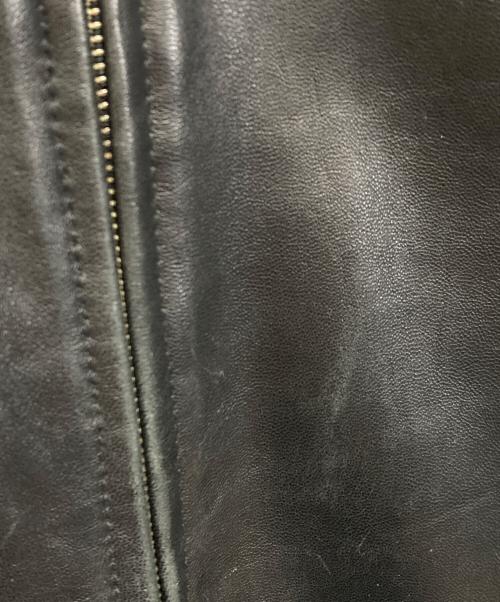 VAN HEUSEN（ヴァンヒューセン/バンヒューゼン）VAN HEUSEN (ヴァンヒューセン/バンヒューゼン) ［古着］VAN HEUSEN レザージャケット ブラック サイズ:Mの古着・服飾アイテム