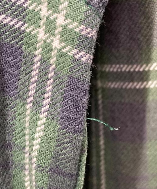 NEIGHBORHOOD（ネイバーフッド）NEIGHBORHOOD (ネイバーフッド) スナップボタン チェックシャツ グリーン サイズ:Mの古着・服飾アイテム