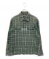 NEIGHBORHOOD（ネイバーフッド）の古着「スナップボタン チェックシャツ」｜グリーン