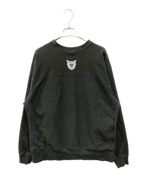 HUMAN MADE（ヒューマンメイド）HUMAN MADE (ヒューマンメイド) KAWS (カウズ) クルーネックスウェット ブラック サイズ:XXLの古着・服飾アイテム