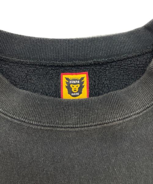 HUMAN MADE（ヒューマンメイド）HUMAN MADE (ヒューマンメイド) KAWS (カウズ) クルーネックスウェット ブラック サイズ:XXLの古着・服飾アイテム