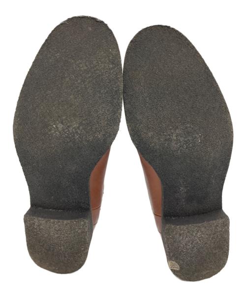 MARGARET HOWELL idea（マーガレット ハウエル アイディア）MARGARET HOWELL idea (マーガレット ハウエル アイディア) クレープソール サイドゴアブーツ ブラウン サイズ:24cmの古着・服飾アイテム