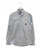 POLO RALPH LAURENポロ・ラルフローレン）の古着「ボタンダウンシャツ」｜ブルー