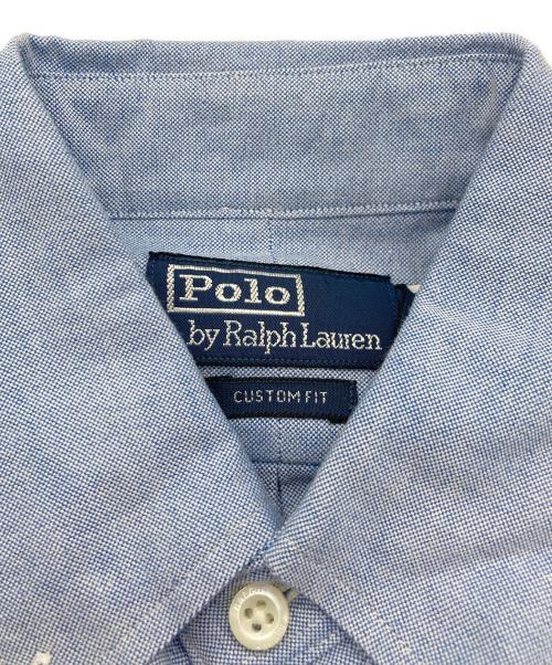 POLO RALPH LAUREN（ポロ・ラルフローレン）POLO RALPH LAUREN (ポロ・ラルフローレン) ボタンダウンシャツ ブルー サイズ:Sの古着・服飾アイテム