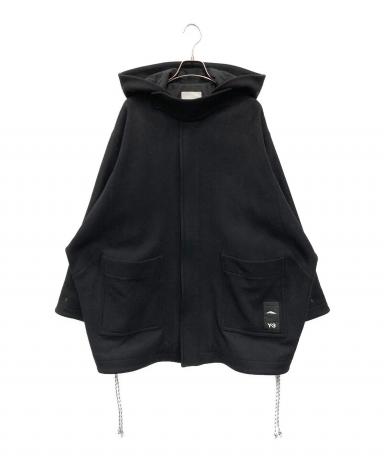 中古・古着通販】Y-3 (ワイスリー) W CH3 WOOL MELTON DUFFLE COAT
