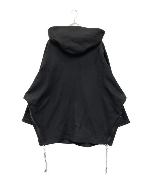 Y-3（ワイスリー）Y-3 (ワイスリー) W CH3 WOOL MELTON DUFFLE COAT ブラック サイズ:XSの古着・服飾アイテム