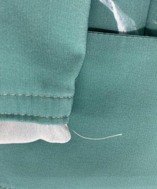 LAD MUSICIAN（ラッドミュージシャン）LAD MUSICIAN (ラッドミュージシャン) DECHINE REAL FLOWER BIG SHIRT グリーン サイズ:44の古着・服飾アイテム