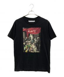 OFFWHITE（オフホワイト）の古着「Caravaggio Painting S/S Tee」｜ブラック