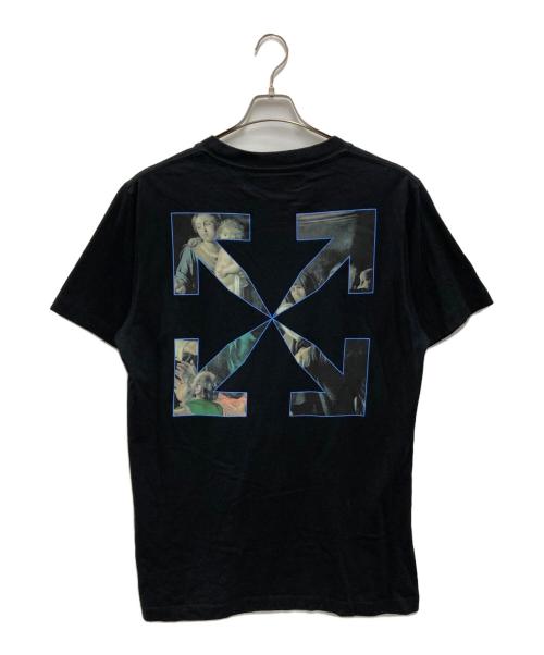OFFWHITE（オフホワイト）OFFWHITE (オフホワイト) Caravaggio Painting S/S Tee ブラック サイズ:XLの古着・服飾アイテム