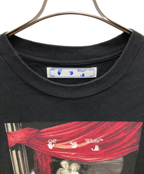 OFFWHITE（オフホワイト）OFFWHITE (オフホワイト) Caravaggio Painting S/S Tee ブラック サイズ:XLの古着・服飾アイテム