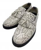 GEORGE COX×FRED PERRYジョージコックス×フレッドペリー）の古着「EMBOSSED TASSEL LOAFER」｜ホワイト