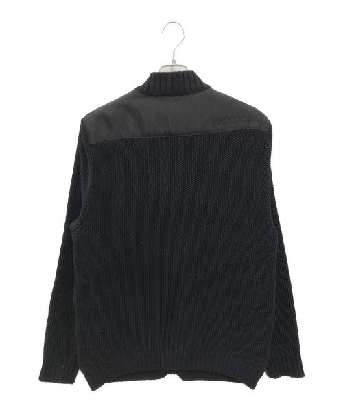 HARLEY-DAVIDSON（ハーレーダビッドソン）HARLEY-DAVIDSON (ハーレーダビッドソン) Overlay Heavyweight Sweater ブラック サイズ:Lの古着・服飾アイテム