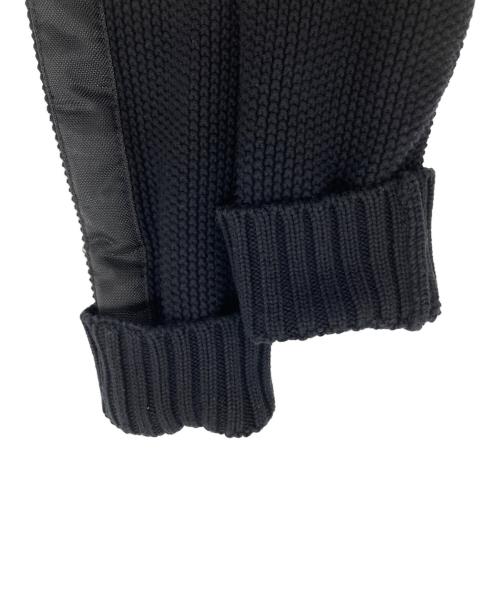 HARLEY-DAVIDSON（ハーレーダビッドソン）HARLEY-DAVIDSON (ハーレーダビッドソン) Overlay Heavyweight Sweater ブラック サイズ:Lの古着・服飾アイテム