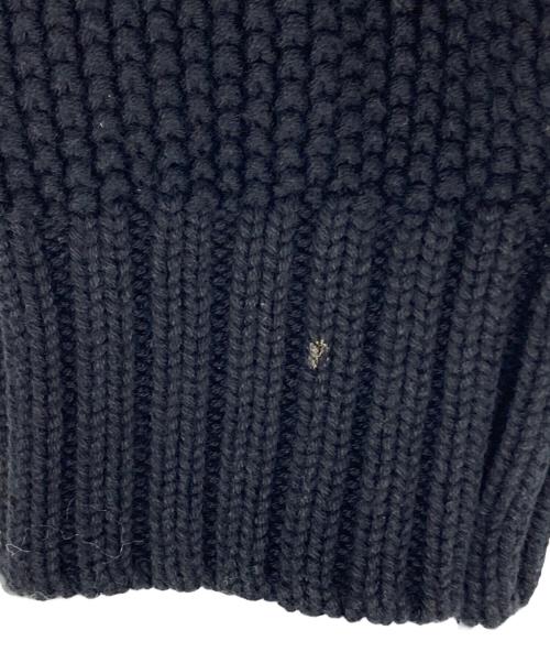 HARLEY-DAVIDSON（ハーレーダビッドソン）HARLEY-DAVIDSON (ハーレーダビッドソン) Overlay Heavyweight Sweater ブラック サイズ:Lの古着・服飾アイテム