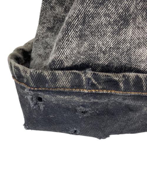 Y. PROJECT（ワイプロジェクト）Y. PROJECT (ワイプロジェクト) ケミカルウォッシュワイヤージーンズ グレー サイズ:W32の古着・服飾アイテム