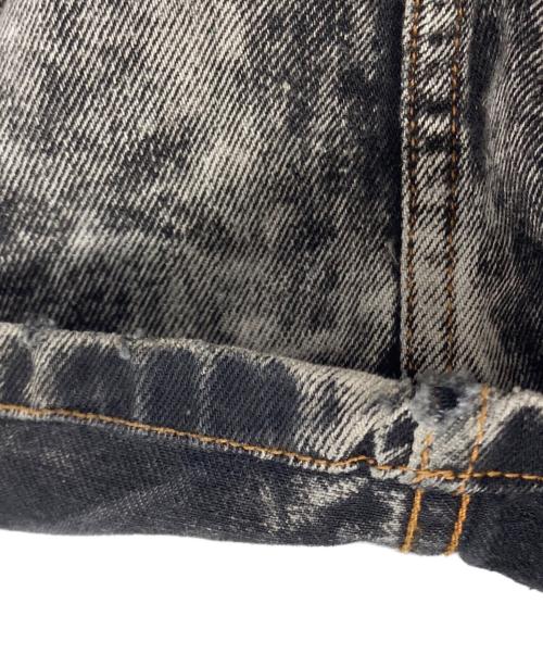 Y. PROJECT（ワイプロジェクト）Y. PROJECT (ワイプロジェクト) ケミカルウォッシュワイヤージーンズ グレー サイズ:W32の古着・服飾アイテム