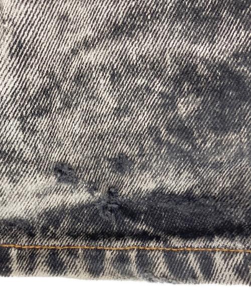 Y. PROJECT（ワイプロジェクト）Y. PROJECT (ワイプロジェクト) ケミカルウォッシュワイヤージーンズ グレー サイズ:W32の古着・服飾アイテム