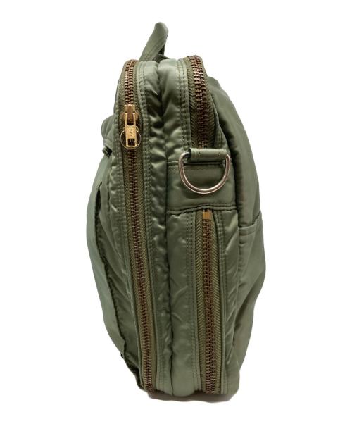 PORTER（ポーター）PORTER (ポーター) TANKER  2WAY BRIEFCASE オリーブの古着・服飾アイテム