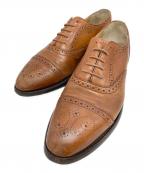 Lloyd footwearロイドフットウェア）の古着「メダリオンシューズ」｜ブラウン