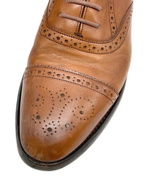 Lloyd footwear（ロイドフットウェア）Lloyd Footwear (ロイドフットウェア) メダリオンシューズ ブラウン サイズ:9 1/2の古着・服飾アイテム