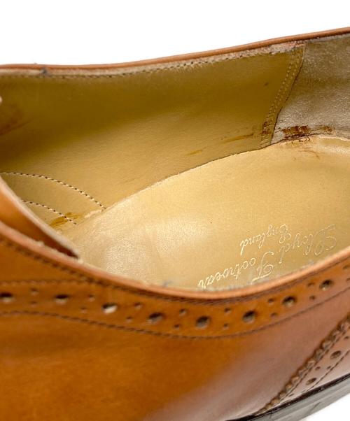 Lloyd footwear（ロイドフットウェア）Lloyd Footwear (ロイドフットウェア) メダリオンシューズ ブラウン サイズ:9 1/2の古着・服飾アイテム