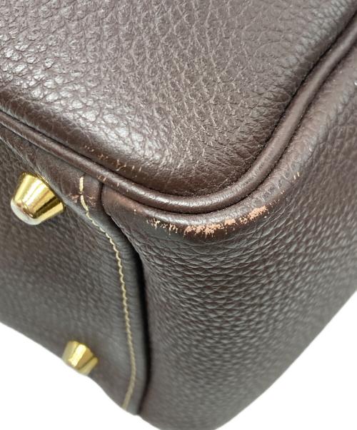 大峡製鞄（オオバセイホウ）大峡製鞄 (オオバセイホウ) 大峡製鞄 レザーブリーフケース ブラウンの古着・服飾アイテム