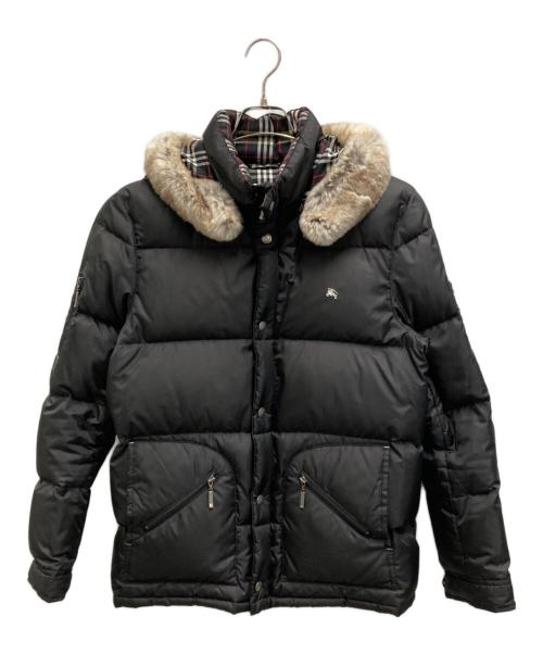 BURBERRY BLACK LABEL（バーバリーブラックレーベル）BURBERRY BLACK LABEL (バーバリーブラックレーベル) ダウンジャケット ブラック サイズ:Lの古着・服飾アイテム