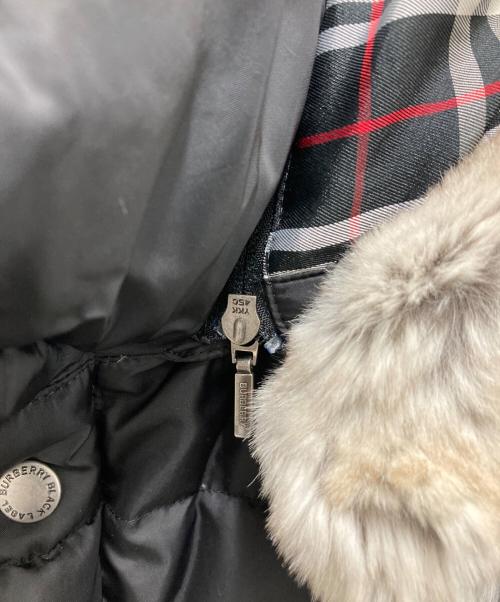 BURBERRY BLACK LABEL（バーバリーブラックレーベル）BURBERRY BLACK LABEL (バーバリーブラックレーベル) ダウンジャケット ブラック サイズ:Lの古着・服飾アイテム