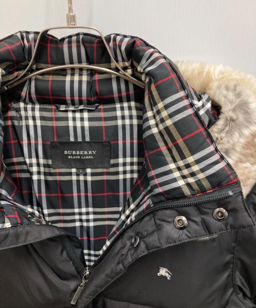 BURBERRY BLACK LABEL（バーバリーブラックレーベル）BURBERRY BLACK LABEL (バーバリーブラックレーベル) ダウンジャケット ブラック サイズ:Lの古着・服飾アイテム