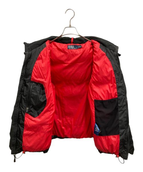 POLO RALPH LAUREN（ポロ・ラルフローレン）POLO RALPH LAUREN (ポロ・ラルフローレン) ビッグポニー ダウンジャケット ブラック サイズ:Lの古着・服飾アイテム