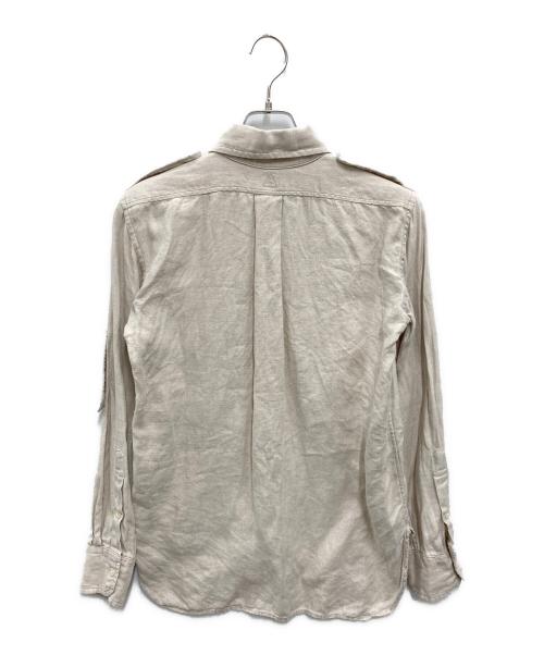 tehutehu（テフテフ）tehutehu (テフテフ) Butterfly Hunting Shirt 3rd ベージュ サイズ:Sの古着・服飾アイテム