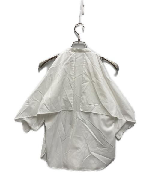 cygne（シーニュ）cygne (シーニュ) オープンショルダーブラウス Maria ホワイト サイズ:SIZE 1の古着・服飾アイテム